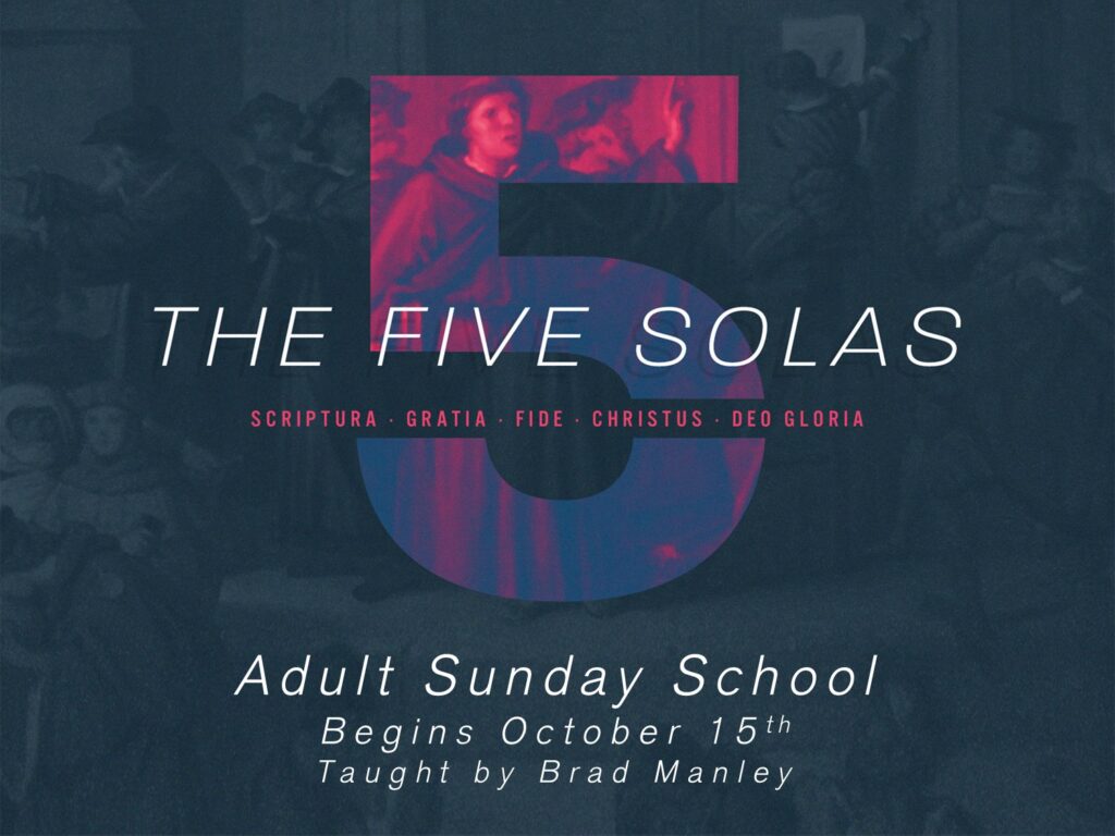 Week 6: Soli Deo Gloria