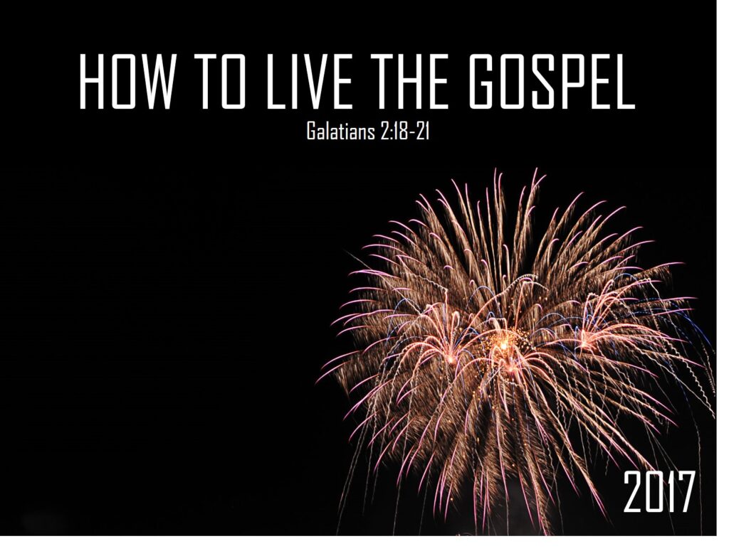 How To Live The Gospel