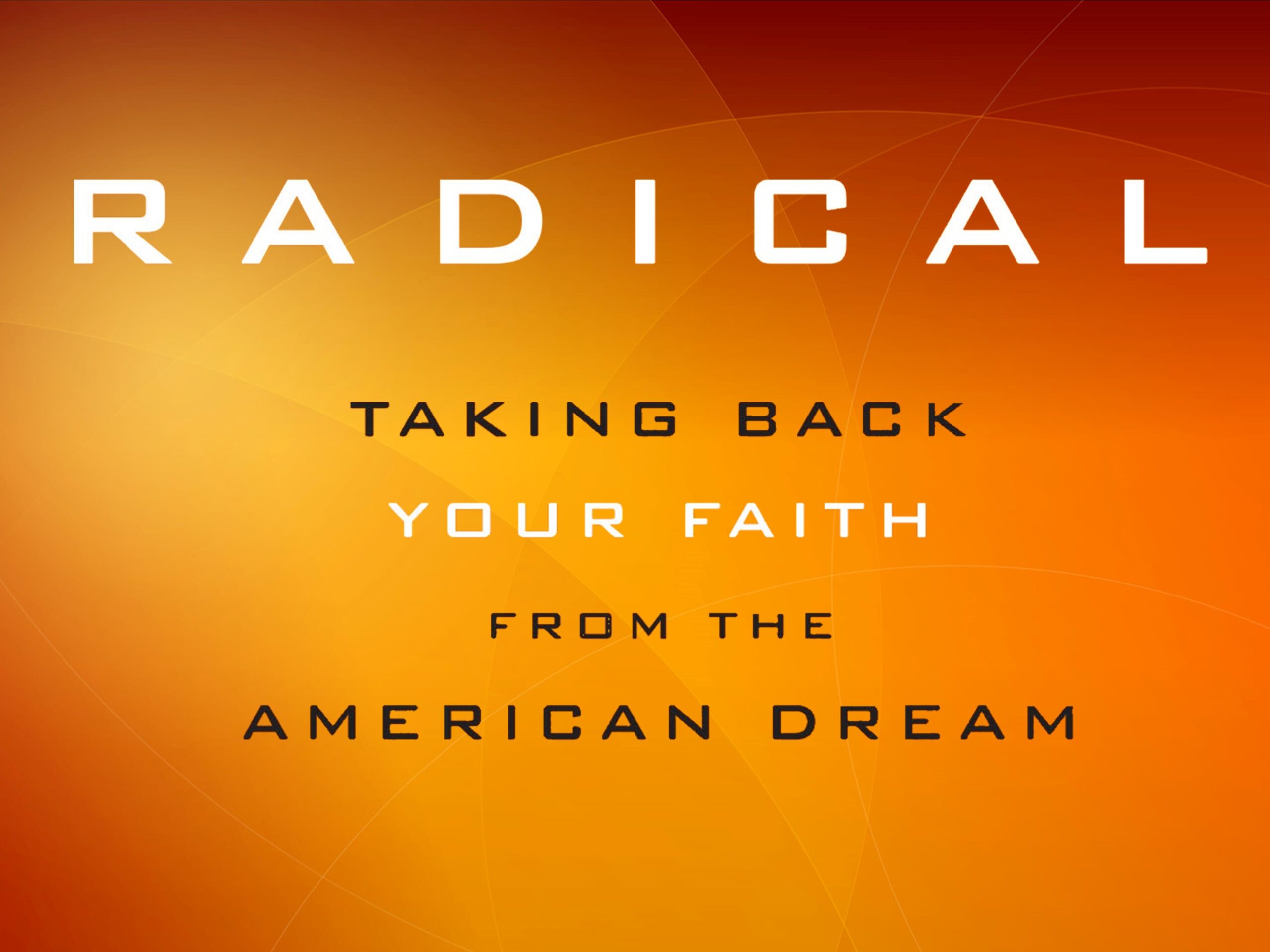 Running the Radical Race