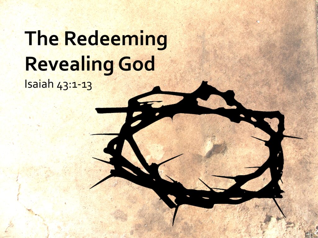 The Redeeming Revealing God